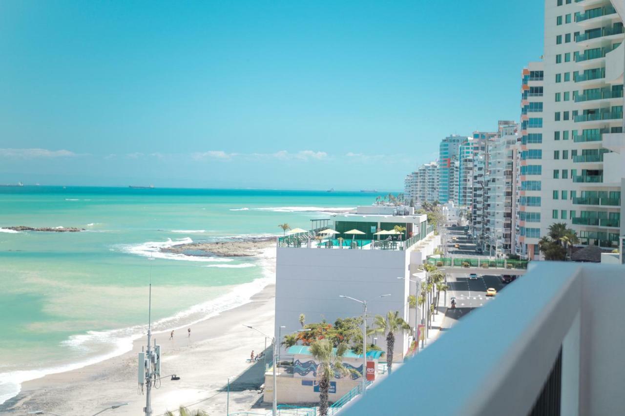 Departamento Completo Frente Al Mar San Lorenzo Salinas 살리나스 외부 사진
