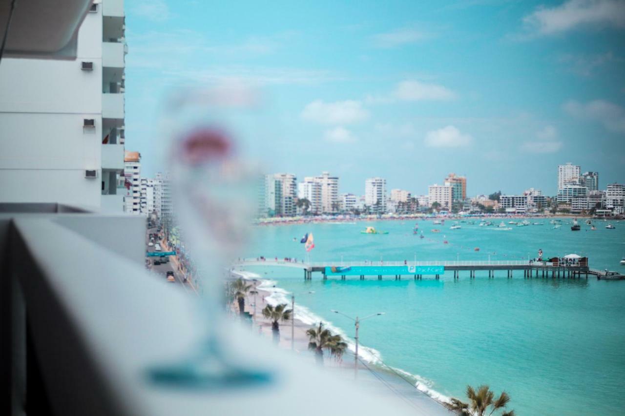 Departamento Completo Frente Al Mar San Lorenzo Salinas 살리나스 외부 사진